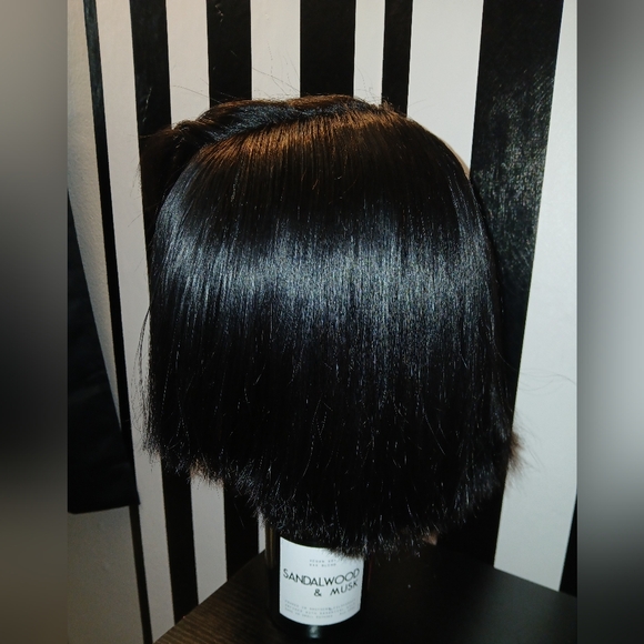 Natural 100% Human Hair Wig - Picture 2 of 5